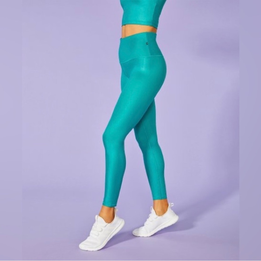 Marika Quetzal Green Cammy Liquid Leggings XL